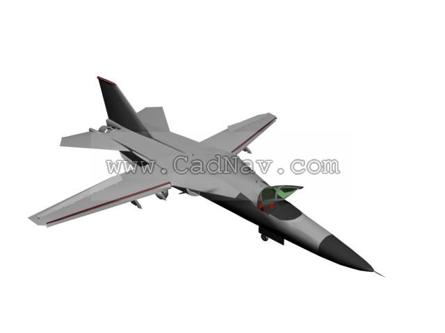 General Dynamics F-111 Aardvark 3D Model