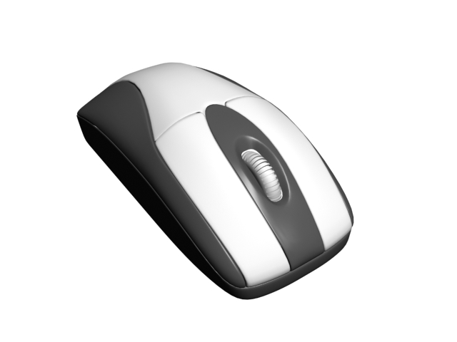 Wireless computer mouses 3D Model