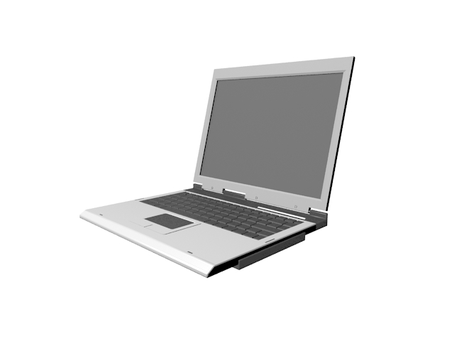 Laptop computer 3D Model