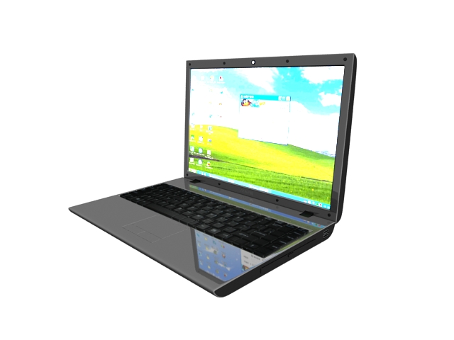 Laptop PC 3D Model