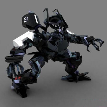 Barricade Micromasters 3D Model