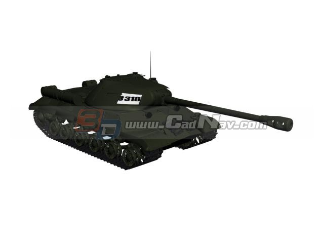 Light tank 3D Model