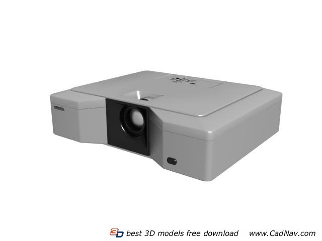 Home theater Projector Beamer 3D Model