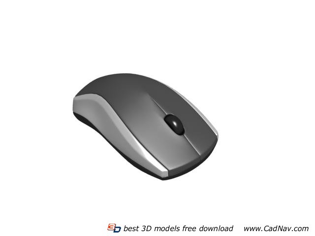 Usb mini optical mouse 3D Model